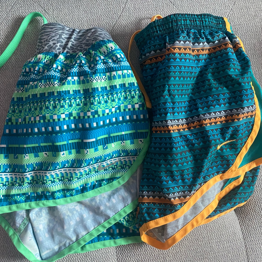 2 pairs of Nike kid shorts